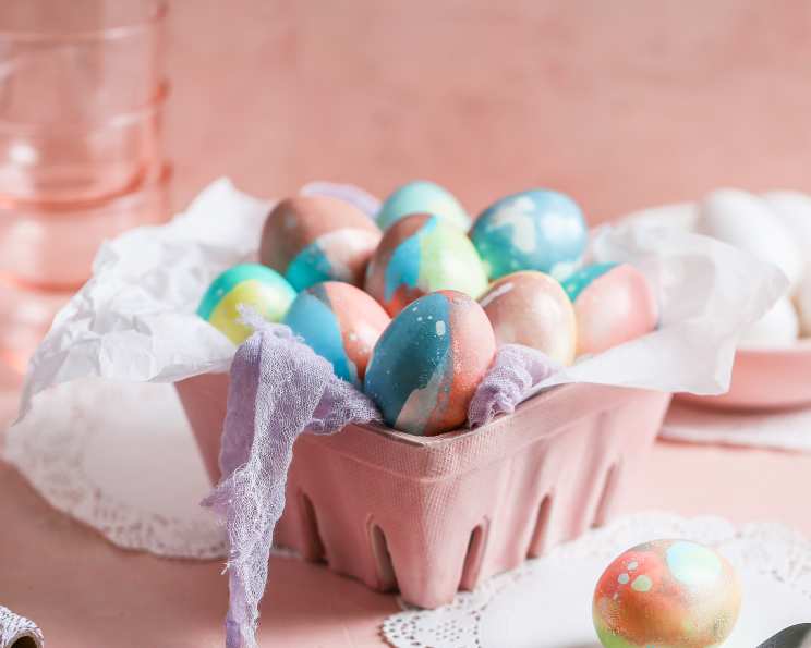 Egg outlet dyeing recipe